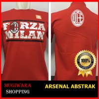 Jual Kaos Distro Bola Murah AC Milan Superman 3D Bukan Jersey Murah
