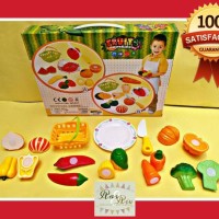 Jual Mainan Edukatif Anak Perempuan Potong Buah Sayur Potong Mainan Edukasi Murah