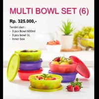 Jual Multi Bowl Set Tupperware Harga Diskon Murah