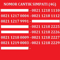 Jual Kartu Perdana Nomor Cantik Telkomsel Simpati AS Indosat XL Axis Murah