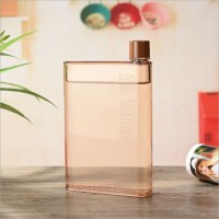 Jual MemoBottle A5 Letter Reusable Water Bottles 420ml / Botol Minum - Coff Murah