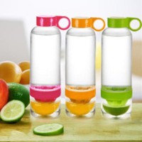 Jual CITRUS LEMON ZINGER TRITAN INFUSED BOTTLE BPA FREE BOTOL TRITAN Murah