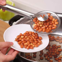 Jual Sale Jepitan Gorengan Dengan Tirisan Minyak 2 in 1 stainless steel Murah
