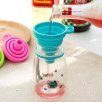 Jual Promo Corong air silicone minyak flexible lipat portable colurful Murah