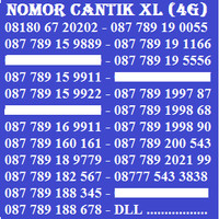 Jual Kartu Perdana Nomor Cantik No Cantik XL Simpati AS Indosat Axis Im3 Murah