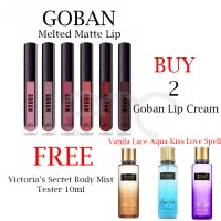 Jual Goban Lipstick Melted Matte Lip Cream All Shades 4.5gr Murah