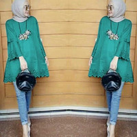 Jual Promo ! Tunik vira tosca tunik wanita wolly crepe tosca Murah