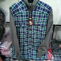 Jual Kemeja Flanel Premium Bandung ANZ06 Murah