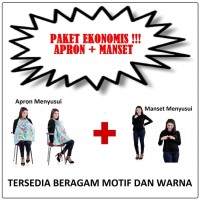 Jual Paket Apron Dan Manset Menyusui - Kado Ibu Melahirkan d Ekslusif Murah