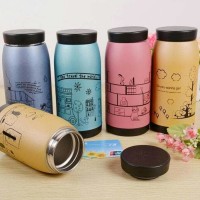 Jual BOTOL MINUM ANAK GELAS MINUM MEMOBOTTLE KARTUN LUKISAN Murah