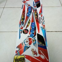 Jual Striping Lis Sticker Variasi Satria F Barong 2009-2013 Dorae Murah