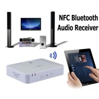 Jual Promo NFC IBT-08 Bluetooth Desktop Home Audio Music Receiver Sound Ker Murah