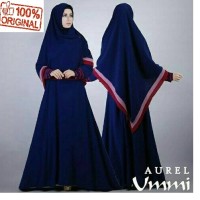 murah baju muslim gamis ummi syari / fanta gamis modern adem di pakai