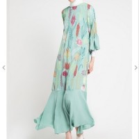 Jual Baju Muslim Dress Muslim Gamis Kabana Devina Gamis Tosca Ruffle-Flare Murah