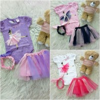 Jual Jumper dress headband dancing ballerina baju bayi anak Murah