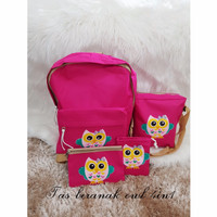 Jual tas ransel beranak owl 4in1/ tas gendong murah Murah