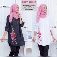 Jual Audy Tunic / Blouse hijab / atasan muslim wanita / grosir baju murah Murah