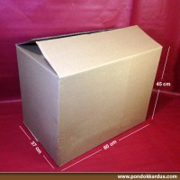 Jual Kardus Polos P23SW (60x37x45cm) Murah
