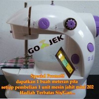 Jual Mesin Jahit Mini Portable FHSM 202 (New Versi Ada Lampunya) Murah