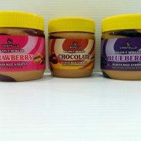 Jual Selai Rasa Kacang Cokelat,Kacang Stroberi,Kacang Bluberry Murah