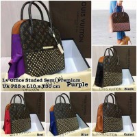 Jual LV Office Studded bag / hand bag / tas wanita murah / tas kerja Murah