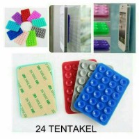 Jual Holder Gurita HP 24 Tentakel / Gojek / Grab / Uber / Perekat HP Murah