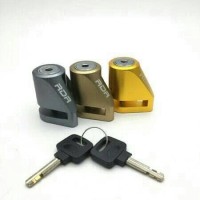 Jual KUNCI GEMBOK DISC CAKRAM TRIANGLE LOCK Murah