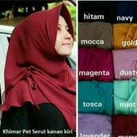 Jual instan kekinian jilbab serut 2 layer Murah