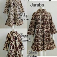 Jual Tunic gypsi gading jumbo Murah