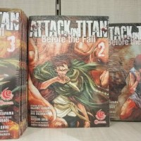 Jual Attack on Titan before the fall vol 1-8 segel Murah