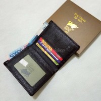 DOMPET PRIA KULIT SLIM BRAUN BUFFEL IMPORT HIGH QUALITY
