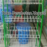 Rak piring susun 4 burik model jadul merek NagaMas KHUSUS GOSEND!!
