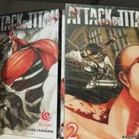 Jual Attack on Titan biasa vol 1-20 segel Murah