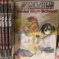 Jual Attack on titan Junior high school vol 1-6 segel Murah