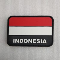 Jual rubber patch rubber bendera indonesia Murah