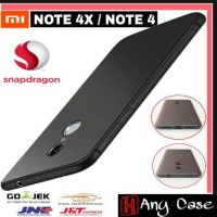 Jual Case Xiaomi Redmi Note 4X l 4 X Versi Resmi Snapdragon SoftCase Matte Murah