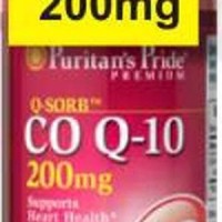 Jual Coenzyme Q-SORB Co Q-10 200 mg|60 SG Puritan's Koenzim Co-enzyme CoQ Murah