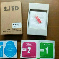 Jual tempered GLASS screen protector for Samsung Gear S2 sport & S2 classic Murah