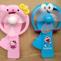 Jual Kipas Tangan / Portable Manual Fan ( Hello Kitty Doraemon ) Murah