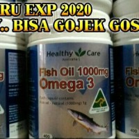 Jual MINYAK IKAN HEALTHY CARE FISH OIL 1000 mg OMEGA 3 Murah