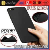 Jual CASE XIAOMI MI5C CASING SLIM BACKCASE HP COVERS + TEMPERED GLASS MI 5C Murah
