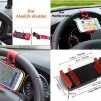 Jual car holder stir mobil universal dudukan hp clip mount Berkualitas Murah