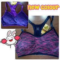 Jual Promo ! SPORT BRA 123 ADA CUP TANPA KAWAT YOGA BRA 6188 Murah