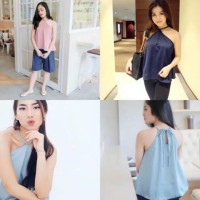 Jual Cocoon Halterneck (Quality Good) Murah