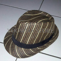 Jual MURAH topi fedora topi tompi anyaman import Murah