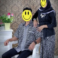 Jual Stelan Kebaya Kutubaru Floy Black White Couple Murah