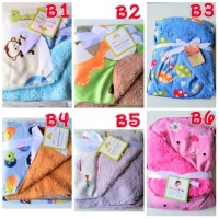 Jual Selimut Bayi Double Fleece (2 lapis Bolak-balik) Limited Murah