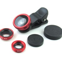 Jual Fish Eye Universal Clip Lens 3in1 Murah