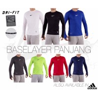 Jual MANSET BASELAYER THUMBHOLE NIKE ADIDAS GRADE ORI BEST SELLER Murah