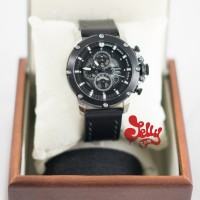 Jual Alexandre Christie AC 6416 Silver Black (Man) Murah